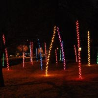 fun residence Christmas lights, Overland Park, KS, Оверленд-Парк