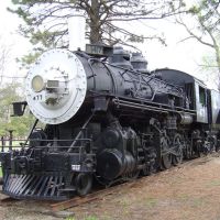 Steam Locomotive in Kenwood Park, Salina KS., Салина