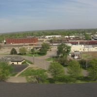View to the east from Topeka Ramada, Топика