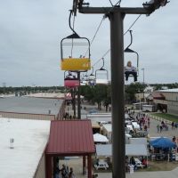 Cable Tram Ride,2007 Kansas State Fair ,Hutchinson,Kansas,USA, Хатчинсон