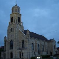 St Joseph Catholic Church, limestone, Hays, KS, Хэйс