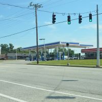Marathon Fuel Station, West Walnut Street, Lebanon, Kentucky, Гутри