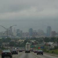 Cincinnati, Downtown From Interstate 71, Ковингтон