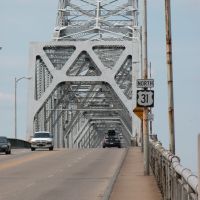 2nd Street Bridge, Viewed from Main Street, Louisville, Kentucky, Лоуисвилл