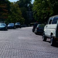 Brick pavement on Jerome Street - Mt. Adams - Cincinnati, Ohio, Ньюпорт