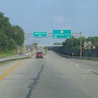 US 52 East exit from Coal Grove, Ohio, to Ashland, Kentucky, Флатвудс