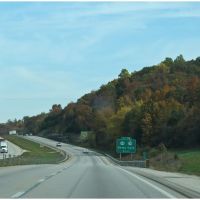 From Bowling Green on I65 North - Kentucky - USA, Хорс-Кейв