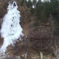 Bridal Veil Falls and Charlie Tayler Water Wheel 2005, Айдахо-Спрингс