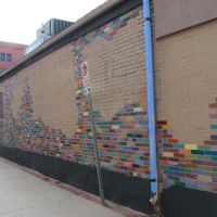 Colorful Brick Wall, Боулдер