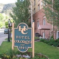 Hotel Colorado Sign, Гленвуд-Спрингс
