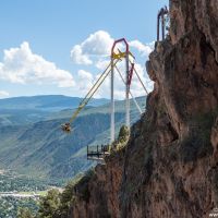 Giant Canyon Swing built by S&S, Гленвуд-Спрингс