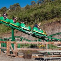 Wild West Express roller coaster, Гленвуд-Спрингс