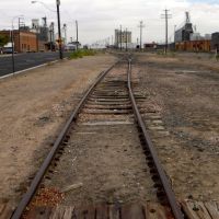 Rail track close to 7th Ave - Greeley CO, Грили