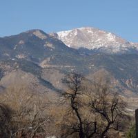 View of Pikes Peak, Колорадо-Спрингс