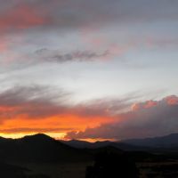 My First CO Camping Sunset, Badger Creek Saddle, near Tarryall, CO, Коммерц-Сити