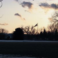 Hailed "at the twilights last gleaming" ... War Memorial, Ketring Park, Littleton, 02-12-10, Литтлетон