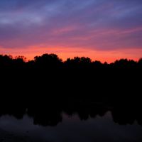 Sunset over Ash Creek, Файрфилд