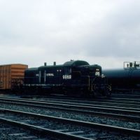 Conrail, Ex Penn Central Railroad, Alco/EMD RS3M No. 9969 at Hartford, CT, Хартфорд
