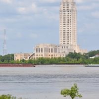 Downtown Baton Rouge Flood 39 feet, Батон-Руж