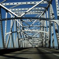 Bridge,  mississippi river, Батон-Руж