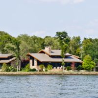 House on Squirrel Point (Cross Lake) - July 2, 2011, Бланчард