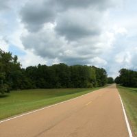 Natchez Trace Parkway, northeast of Natchez, Mississippi, Клейтон