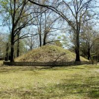 Conical Burial Mound, Marksville Mounds, Marksville, Avoyelles Parish, Louisiana, Клейтон