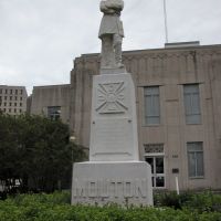 General Alfred Mouton Monument, Corner of Jefferson & Lee Streets, Lafayette, Louisiana, Лафайетт