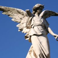 Cemetery Angel Statue, Монро