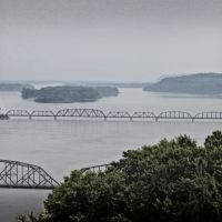 Louisiana Railroad Bridge, Мосс-Блуфф