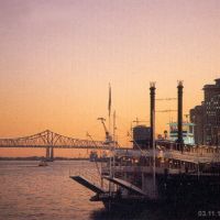 (messi92)  New Orleans  – steam boat Natchez  [210°], Новый Орлеан