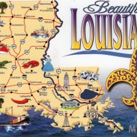 Louisiana postcard, Олбани