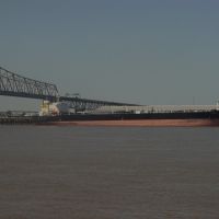 Oil Tanker on Mississippi  River, Порт-Аллен