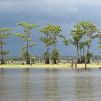 Storm approaching, Atchafalaya, Louisiana, USA, Чёрч-Пойнт
