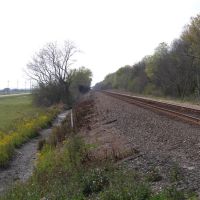 tracks along route 90, Чёрч-Пойнт
