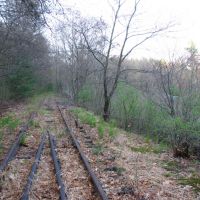 Abandoned rail line next to rte 27 in Acton, Актон