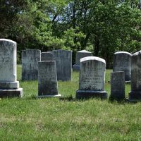 Gravestones in Vernon Grove Cemetery, Аубурн