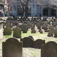 Old Granary burying ground - April 2007, Бостон