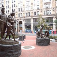 Boston - Irish Famine Memorial by Robert Shure, Бостон