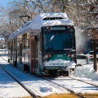 winter tram, Бруклин