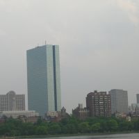 A view to Boston over Charles river, Кембридж