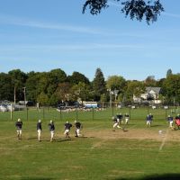 Lexington High School football practice - Worthen Road football field - Lexington, MA, Лексингтон