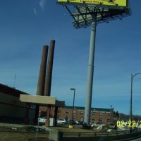 View of the stacks from Offramp of I495, Норт-Андовер