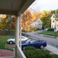 View from the porch, Fall colors, Ньютон