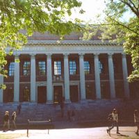 Boston - Harvard - Widener Library, Сомервилл