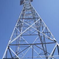 Railroad communication tower., Вест-Сант-Пол