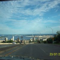 View of Duluth, Minnesota as you arrive on Miller Trunk Highway, Дулут