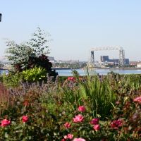 Duluth Harbor from the Rose Garden, Дулут