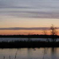 Apr 2007 - Plymouth, Minnesota. Pastel sunset at Medicine Lake., Медисин-Лейк