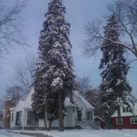 our house, snowy day, Ричфилд